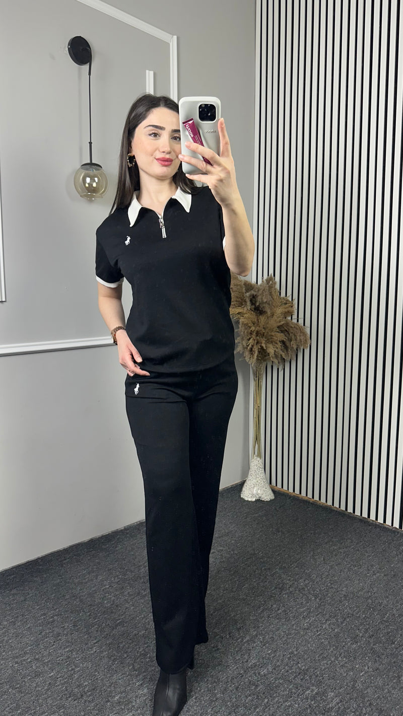 Oysh-o Polo Yaka Muadil Kısa Kollu Eşofman Takımı